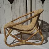Child rattan chair