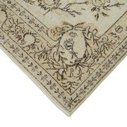 Handwoven one-of-a-kind anatolian beige carpet 160 cm x 271 cm