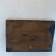Charming Bistro tray, wooden and brass handle, circa 1940, ART DECO