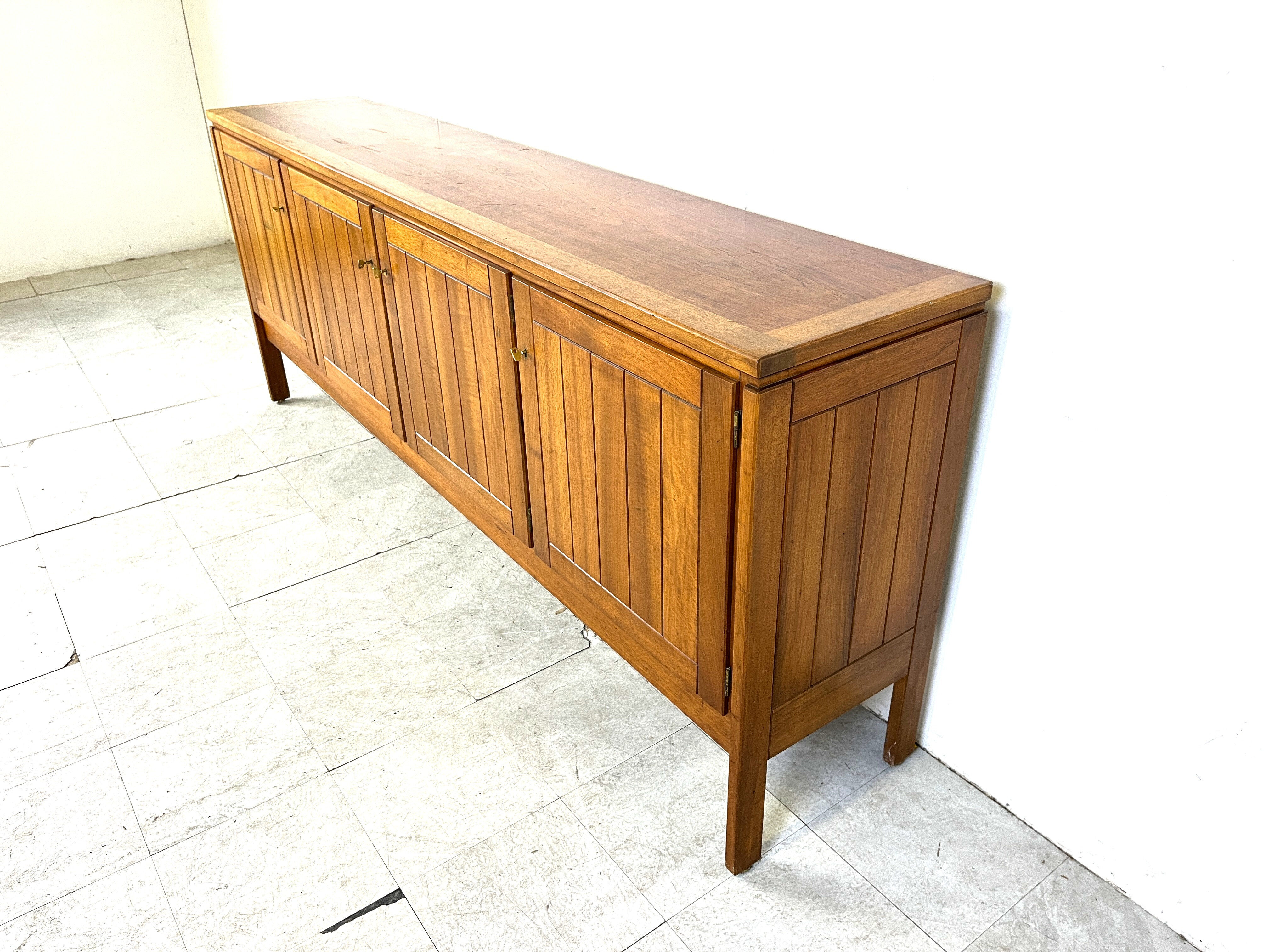 Vintage oak sideboard by Van Den Berghe Pauvers, 1970s