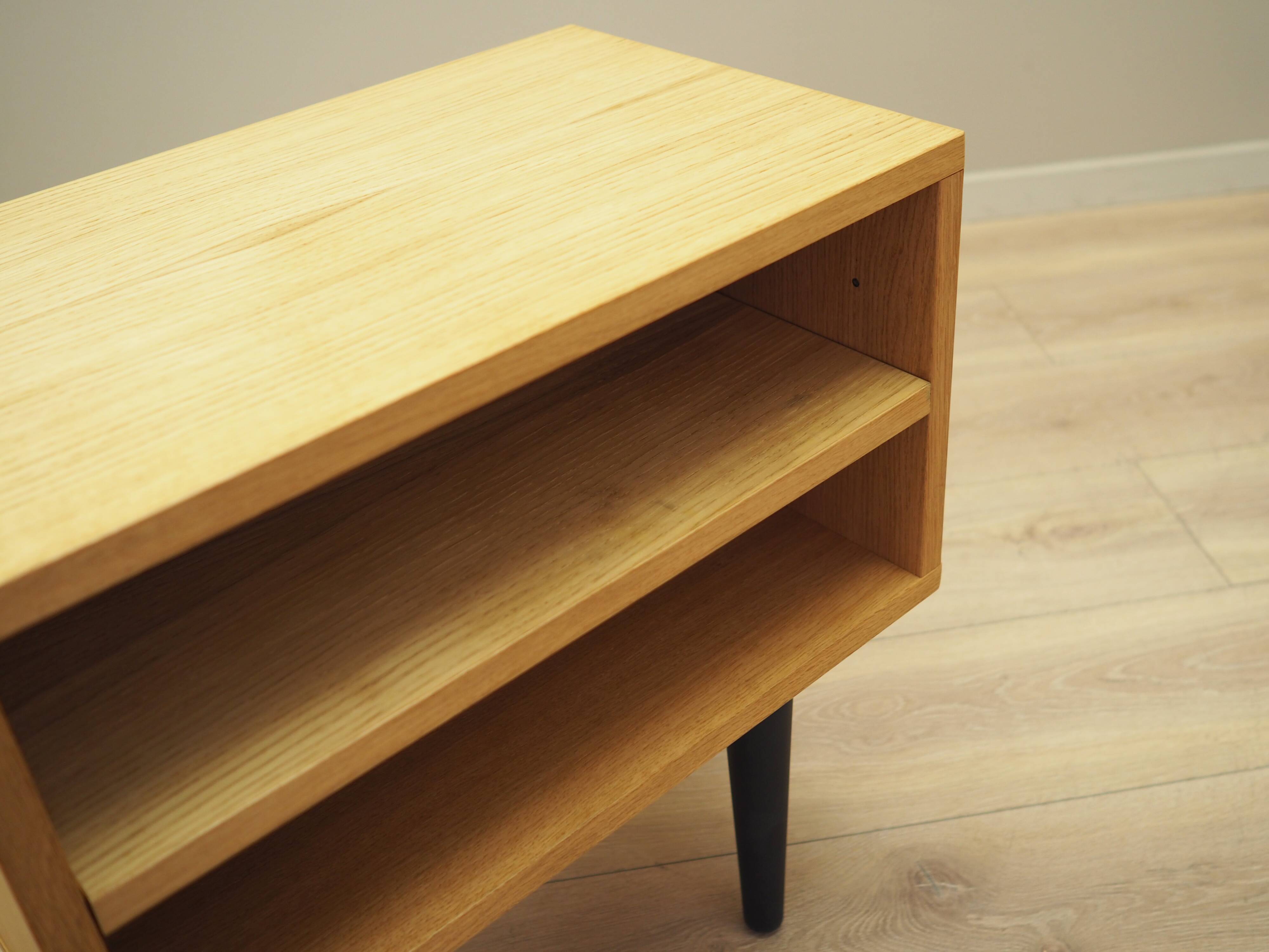 Oak bedside table, Scandinavian design