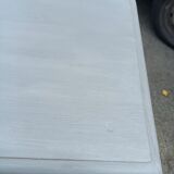 Parisian buffet old gray patina 2 doors 2 drawers