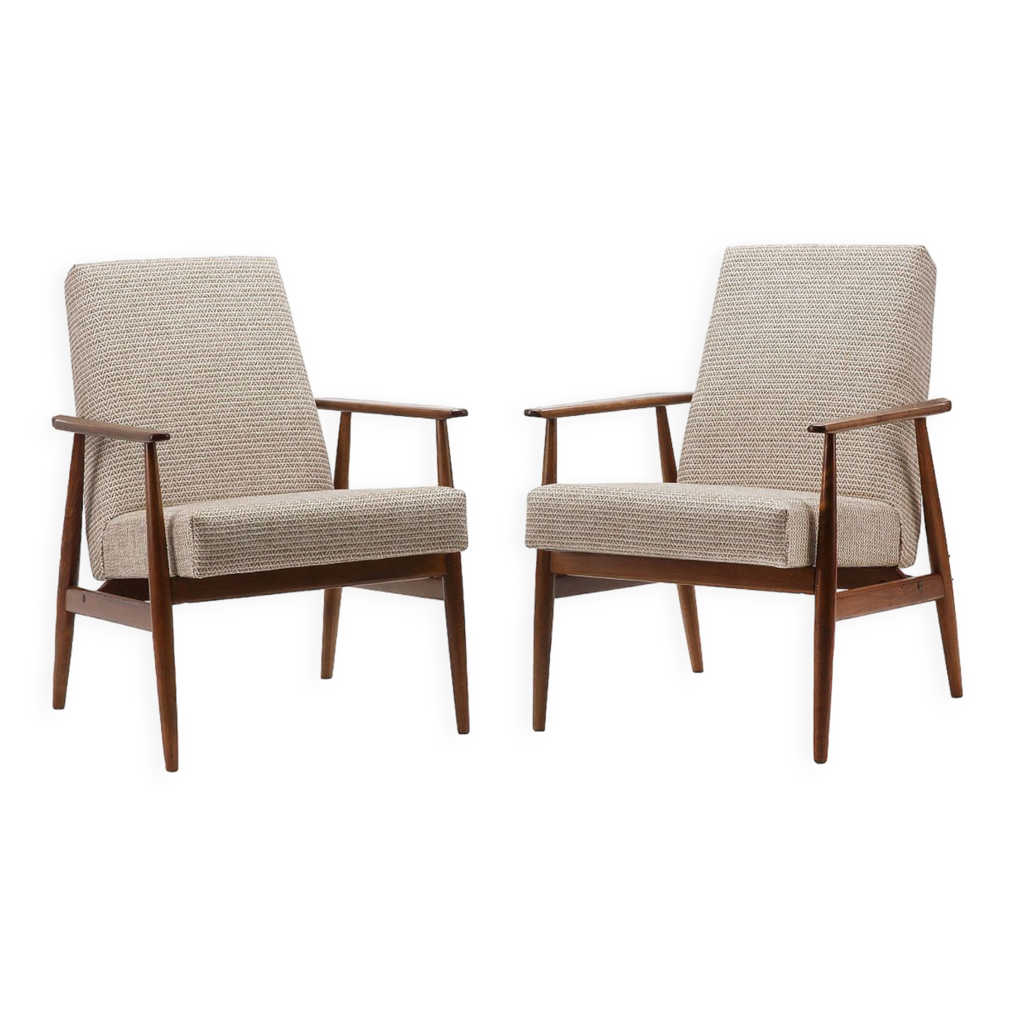 Pair of FOX armchairs