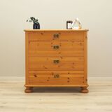 Pine chest of drawers, Danish design, 00s, production: Denmark