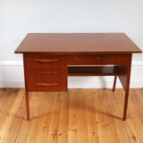 Scandinavian vintage teak desk 1960