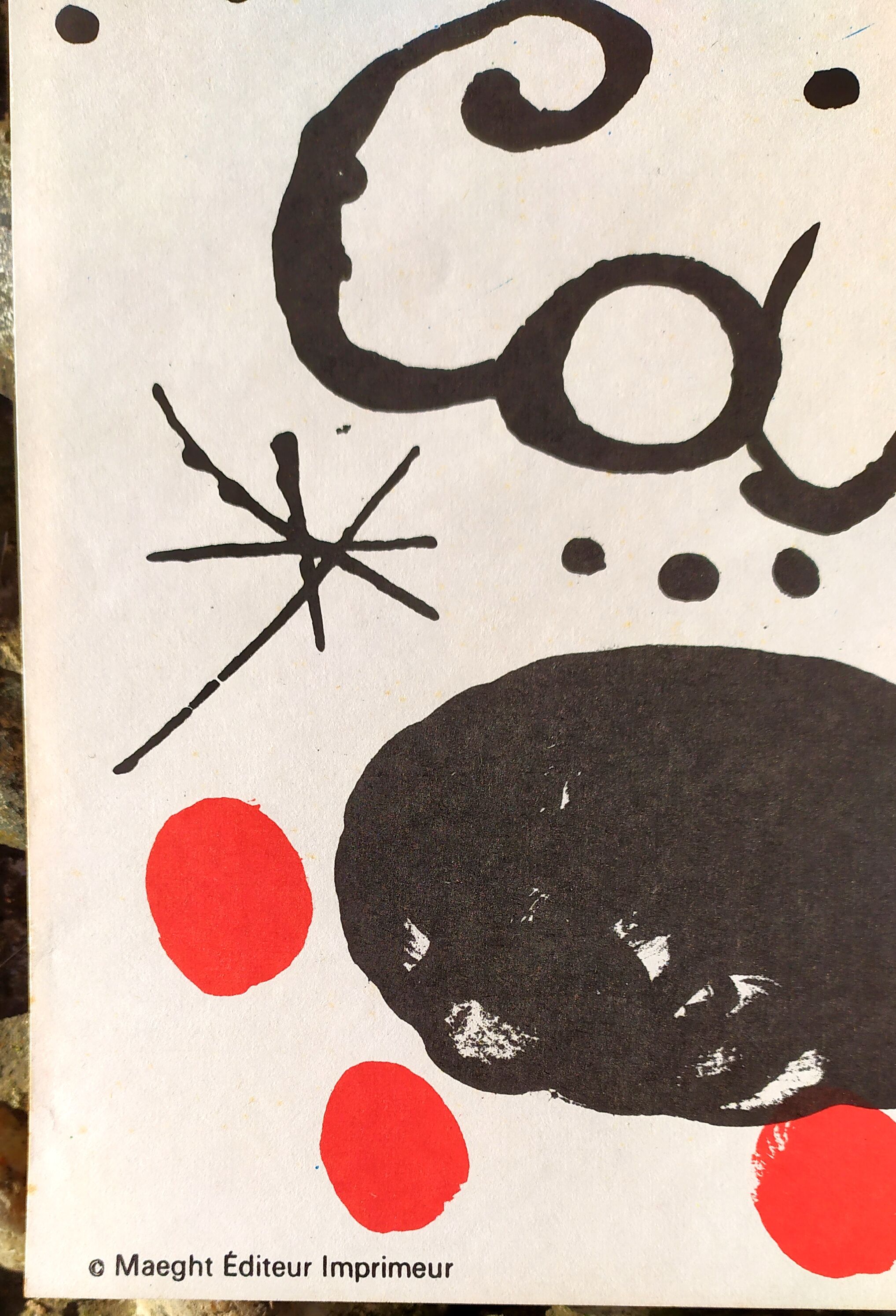Alexander Calder Lithograph Poster, 1971