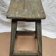 Burmese teak workshop stool