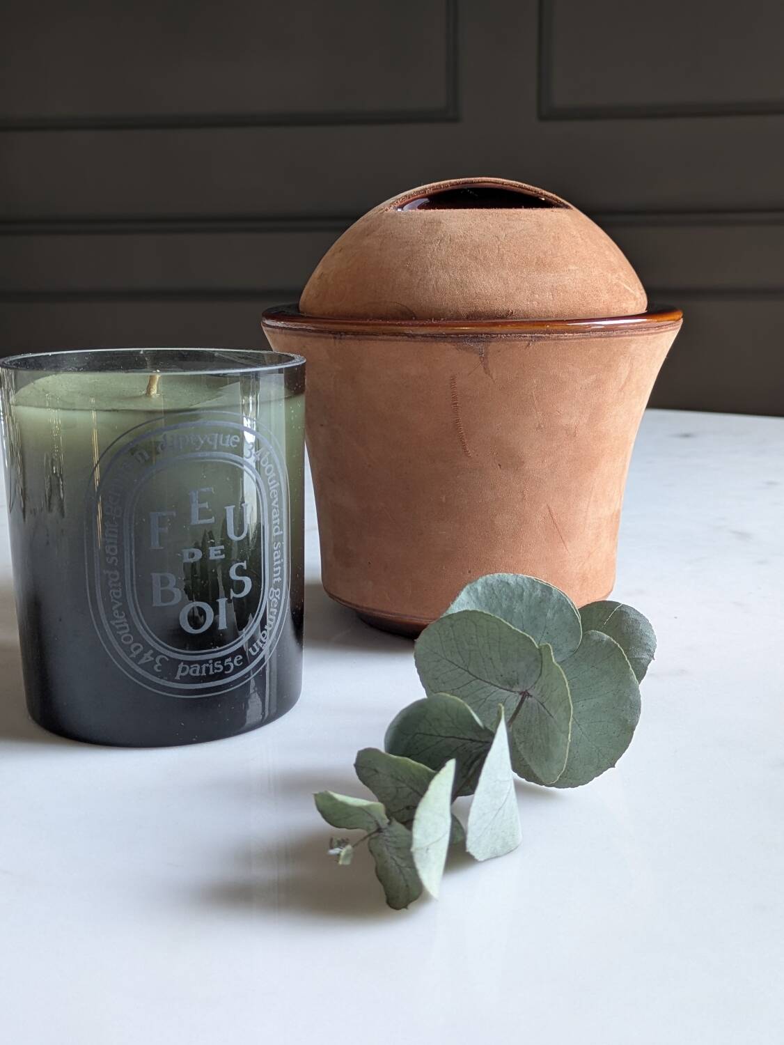 Vintage Longchamp tobacco pot