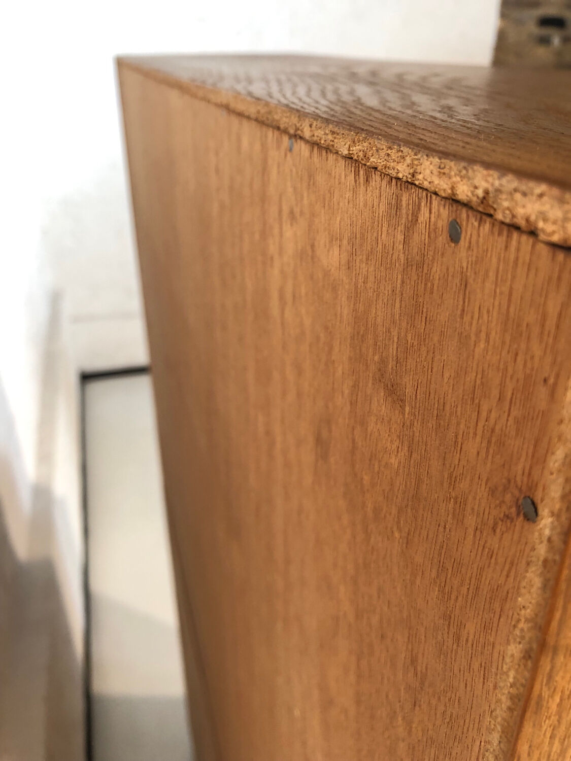Oak storage cabinet circa 1950