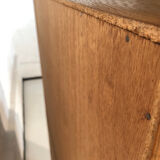 Oak storage cabinet circa 1950