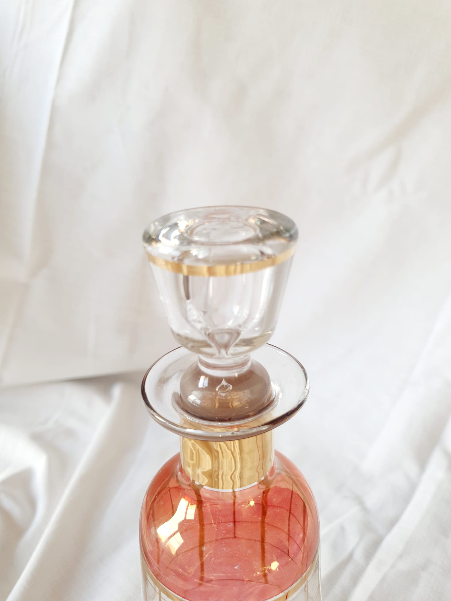 Hartzviller crystal bottle decanter