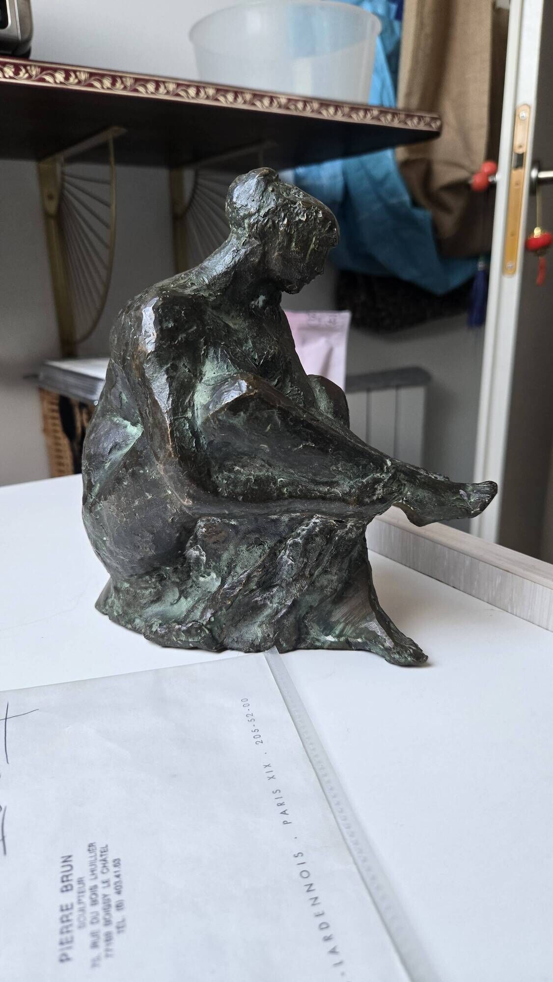 Brown Pierre - bronze "nana", numbered 1/50 (with certificate)