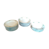 Assiettes à dessert CFH Limoges Field Haviland et S&S.L