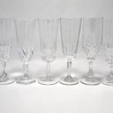 6 champagne flutes