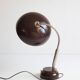 Lampe de bureau en métal avec anneau lumineux par Hala, Pays-Bas, années 1950