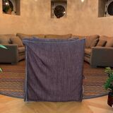 Fauteuil aubergine
