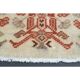 1970s Vintage Turkish Hand-Knotted Wool Cotton Red Area Rug 197x290