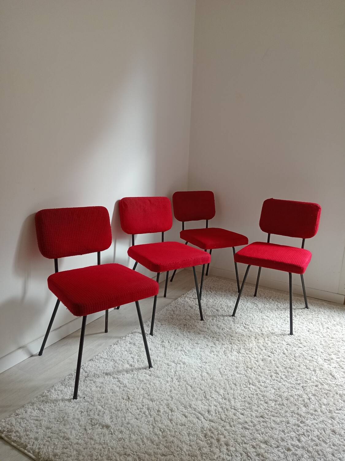 Airborne chairs model C57 from the 50s