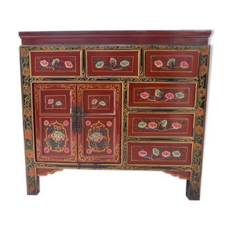 Chinese buffet fleuri and hand-painted shanxi