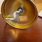 Adnet style glass ball lamp from the 60s