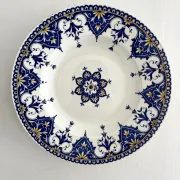 Shallow dish ironstone "Cluny" Sarreguemines