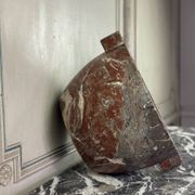 Large marble mortar from Rance, 18th century