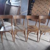 1 set of 4 Baumann chairs