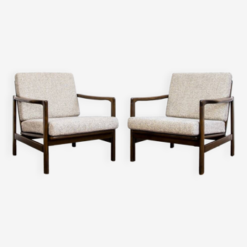Paire de fauteuils B7522 de Zenon Bączyk 1960