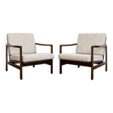 Pair of B7522 armchairs by Zenon Bączyk 1960's