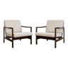 Pair of B7522 armchairs by Zenon Bączyk 1960's