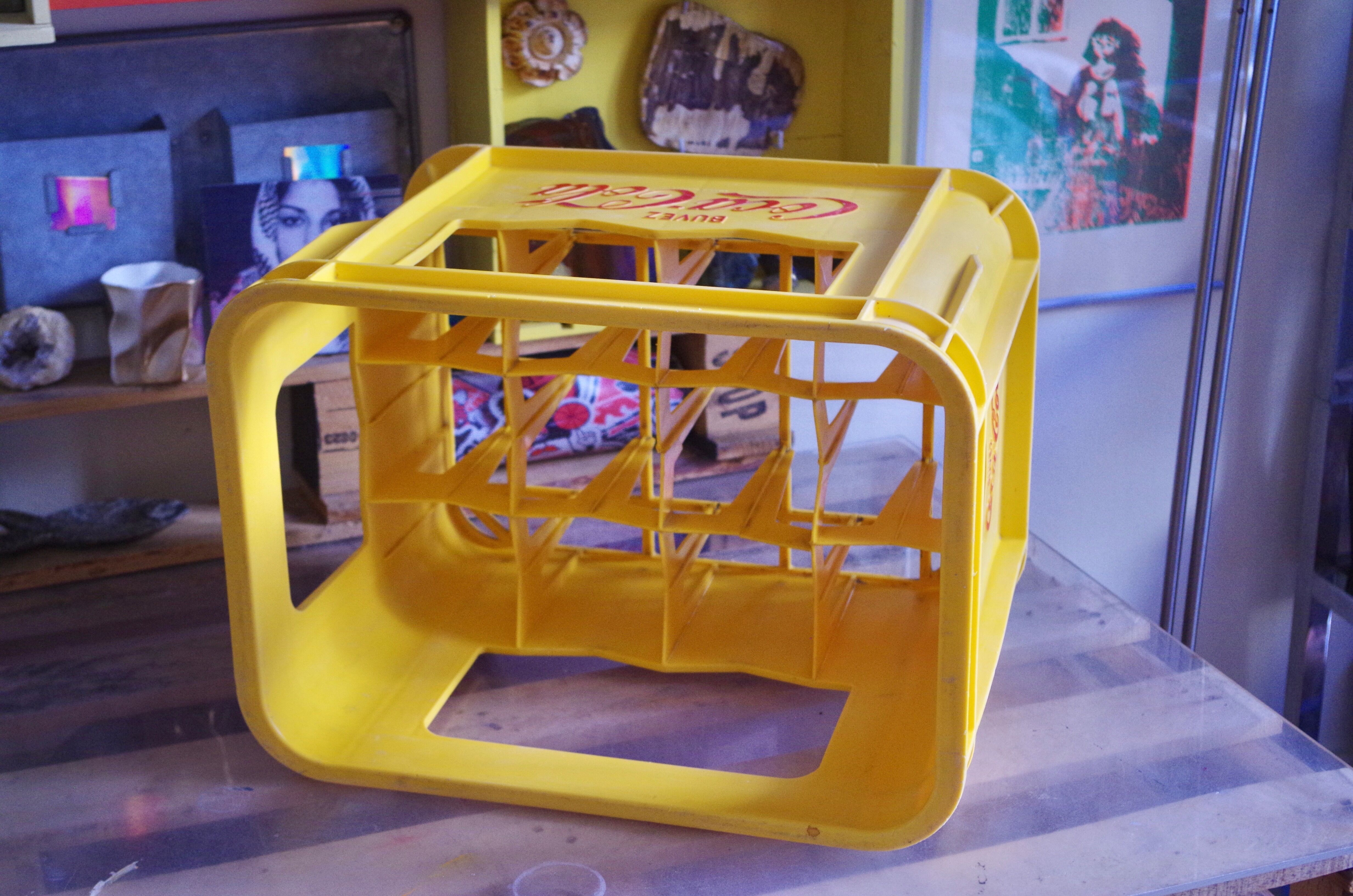 Coca cola vintage bottle locker