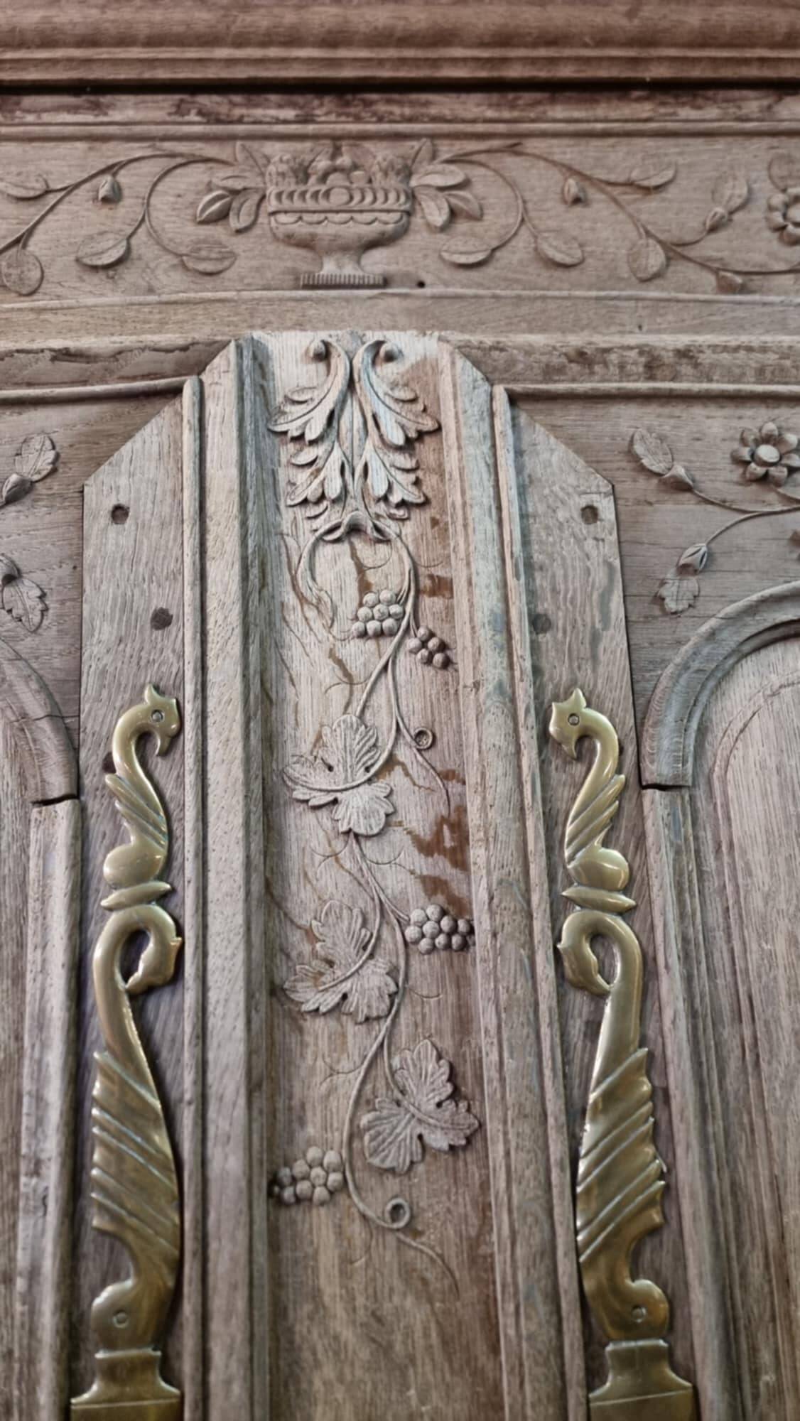 Armoire normande aerogommee