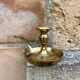 Brass hand candlestick