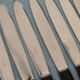 Set of 12 vintage stainless steel blade knives
