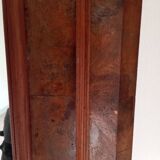 Old one-door wardrobe with mirror