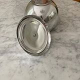 Silver metal ice bucket