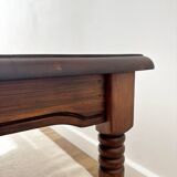 Large old farmhouse cottage style coffee table