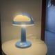 IKEA vintage Skojig blue lamp