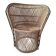 Chaise en rotin vintage