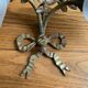 Set of 2 golden knot sconces