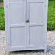 Parisian sideboard at support height from the 30s-50s with gray patina