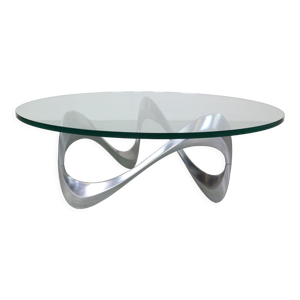 Table basse serpent en - aluminium