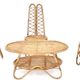 Set of Three Vintage Bamboo Garden Chairs, Italy