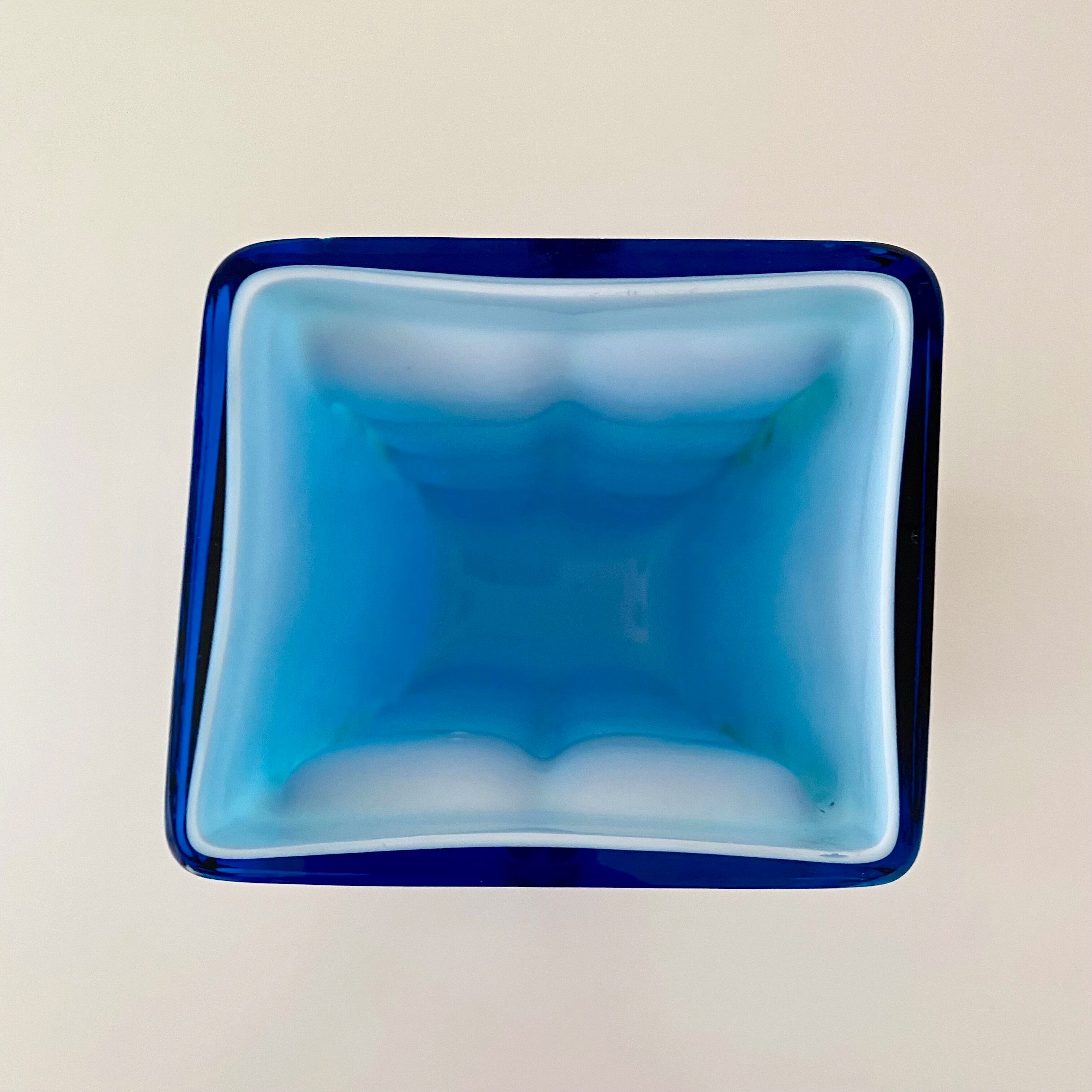 Friedrich Glas vase, Op Art, 60's interior