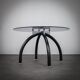 Postmodern Spider dining table by Ettore Sottsass for Knoll International, Italy, 1980s
