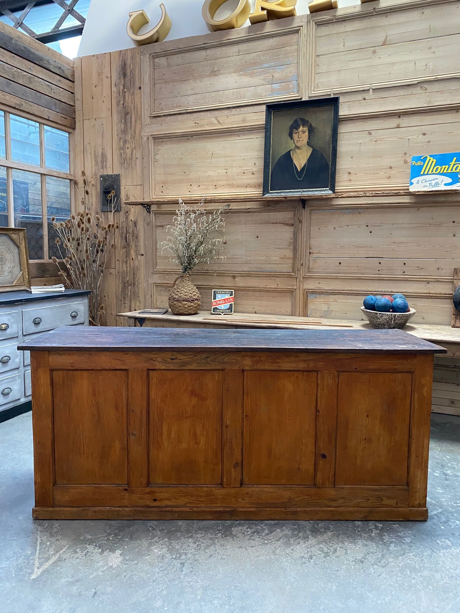 Former store counter