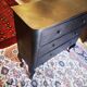 Commode baroque en metal
