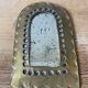 Set of 4 vintage brass mirrors
