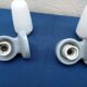 Pair of design wall lamps by Wilhelm Wagenfeld