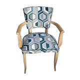 Fauteuil bridge vintage